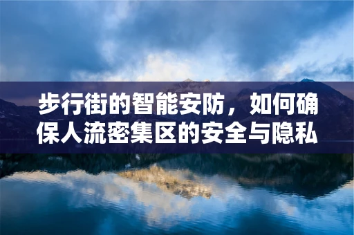 步行街的智能安防，如何确保人流密集区的安全与隐私？
