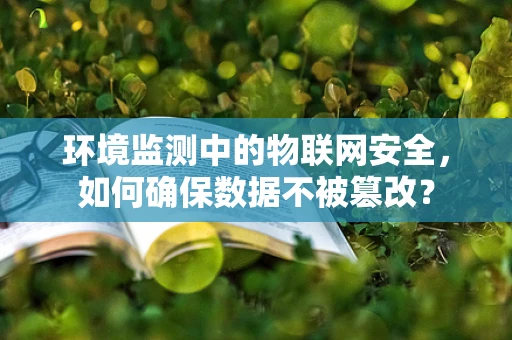 环境监测中的物联网安全，如何确保数据不被篡改？