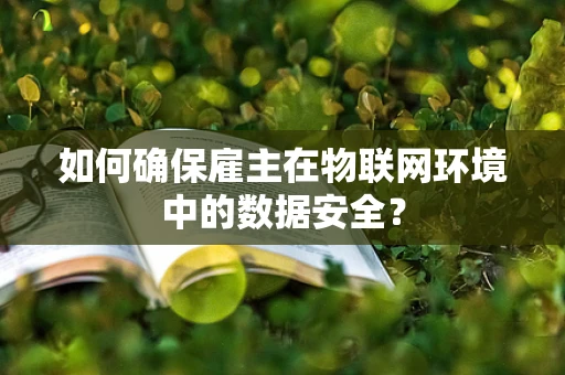 如何确保雇主在物联网环境中的数据安全？