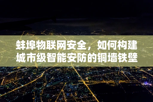 蚌埠物联网安全，如何构建城市级智能安防的铜墙铁壁？
