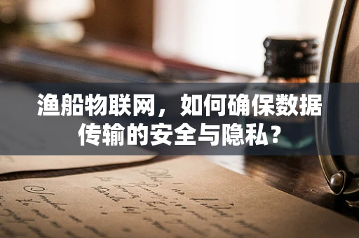 渔船物联网，如何确保数据传输的安全与隐私？