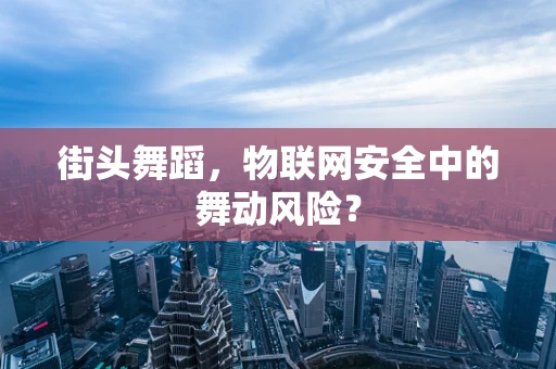 街头舞蹈，物联网安全中的舞动风险？