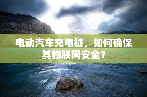 电动汽车充电桩，如何确保其物联网安全？