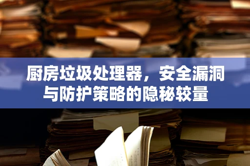 厨房垃圾处理器，安全漏洞与防护策略的隐秘较量