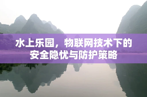 水上乐园，物联网技术下的安全隐忧与防护策略