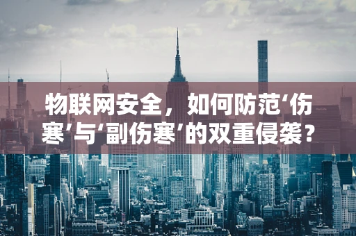 物联网安全，如何防范‘伤寒’与‘副伤寒’的双重侵袭？