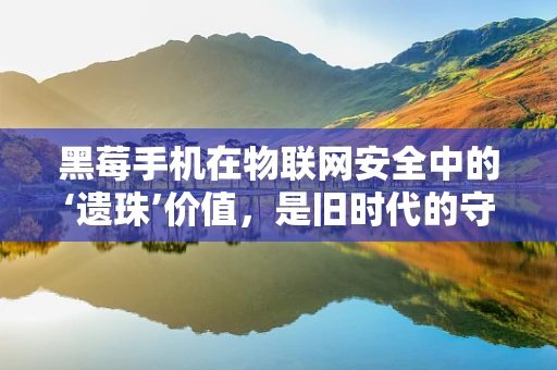 黑莓手机在物联网安全中的‘遗珠’价值，是旧时代的守护者还是新时代的桥梁？