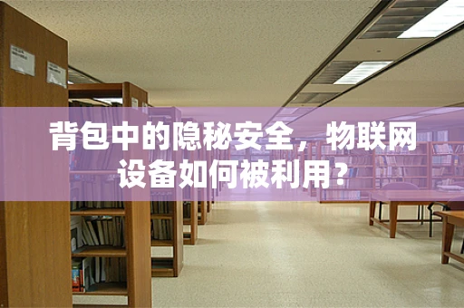 背包中的隐秘安全，物联网设备如何被利用？